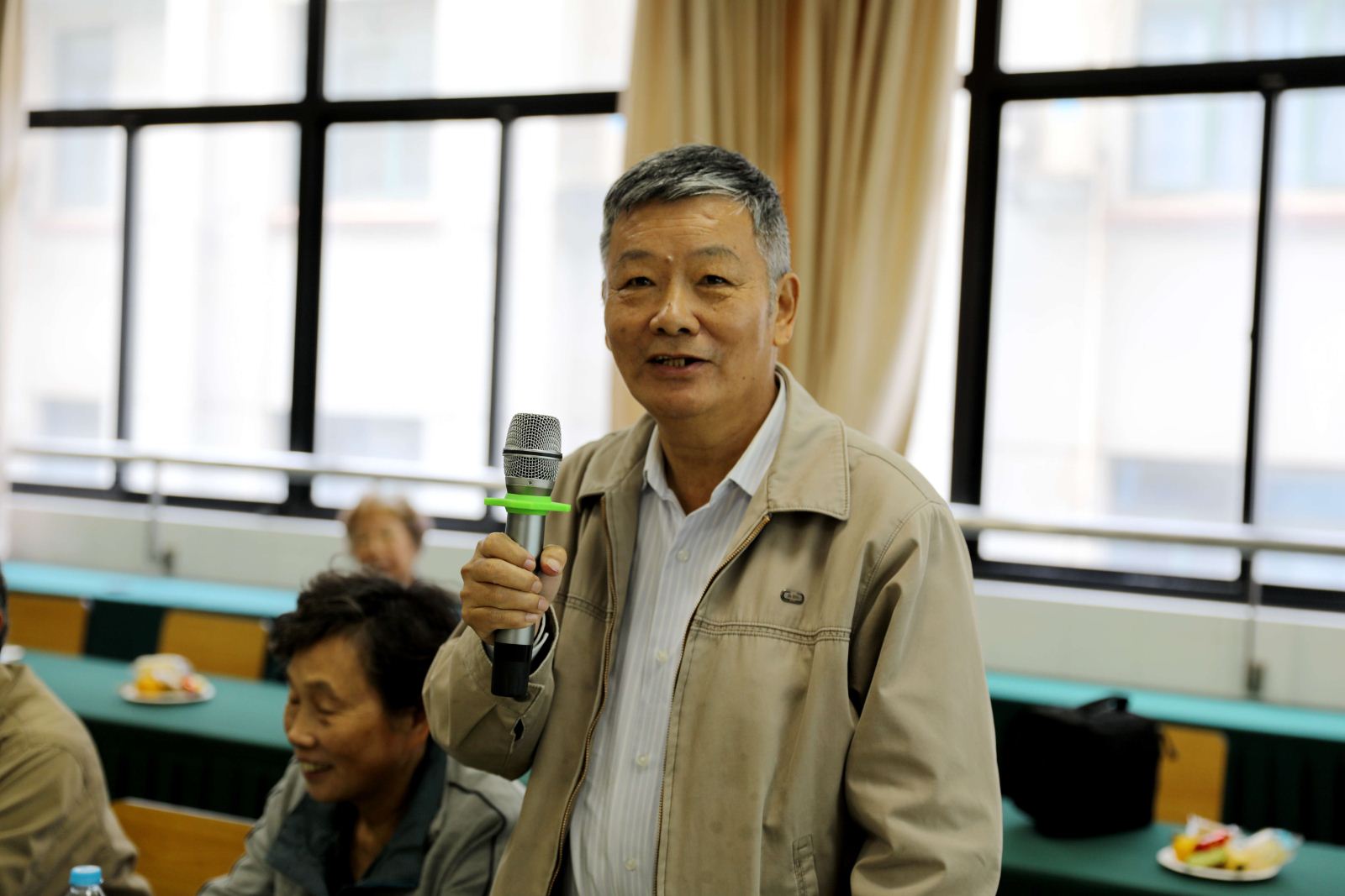 计算机科学与3777金沙娱场城举行敬老节茶话会