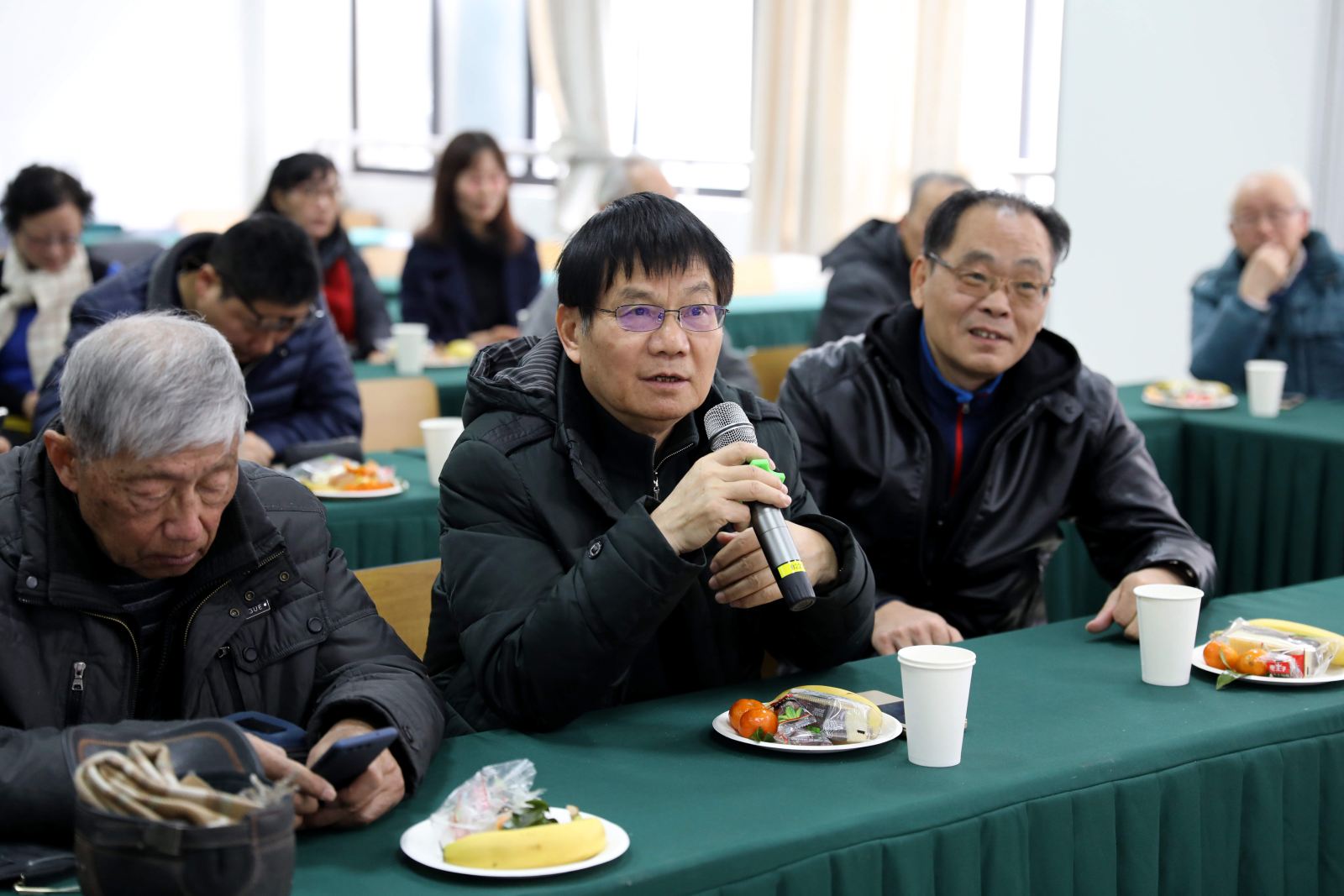 计算机科学与3777金沙娱场城举行2018年退休教职工新春茶话会